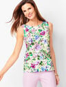 Floral Print Shell