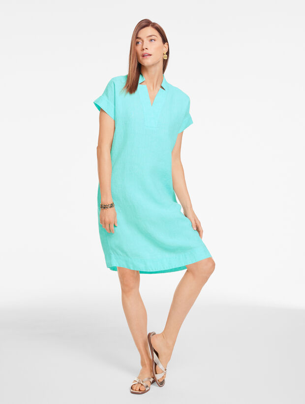 Linen Shift Dress