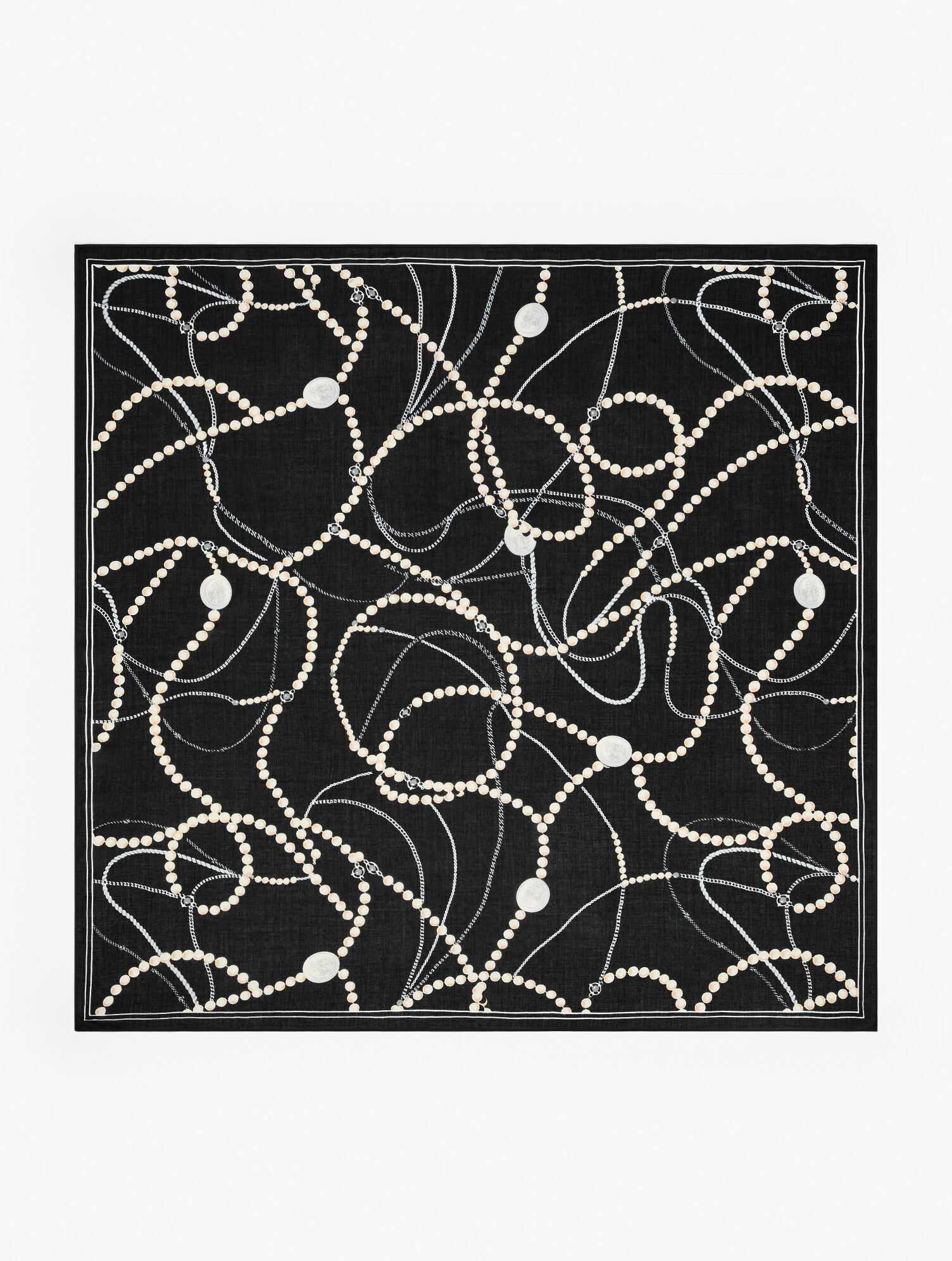LARGE SQUARE SCARF THE JEWELLED ARROW main image 1