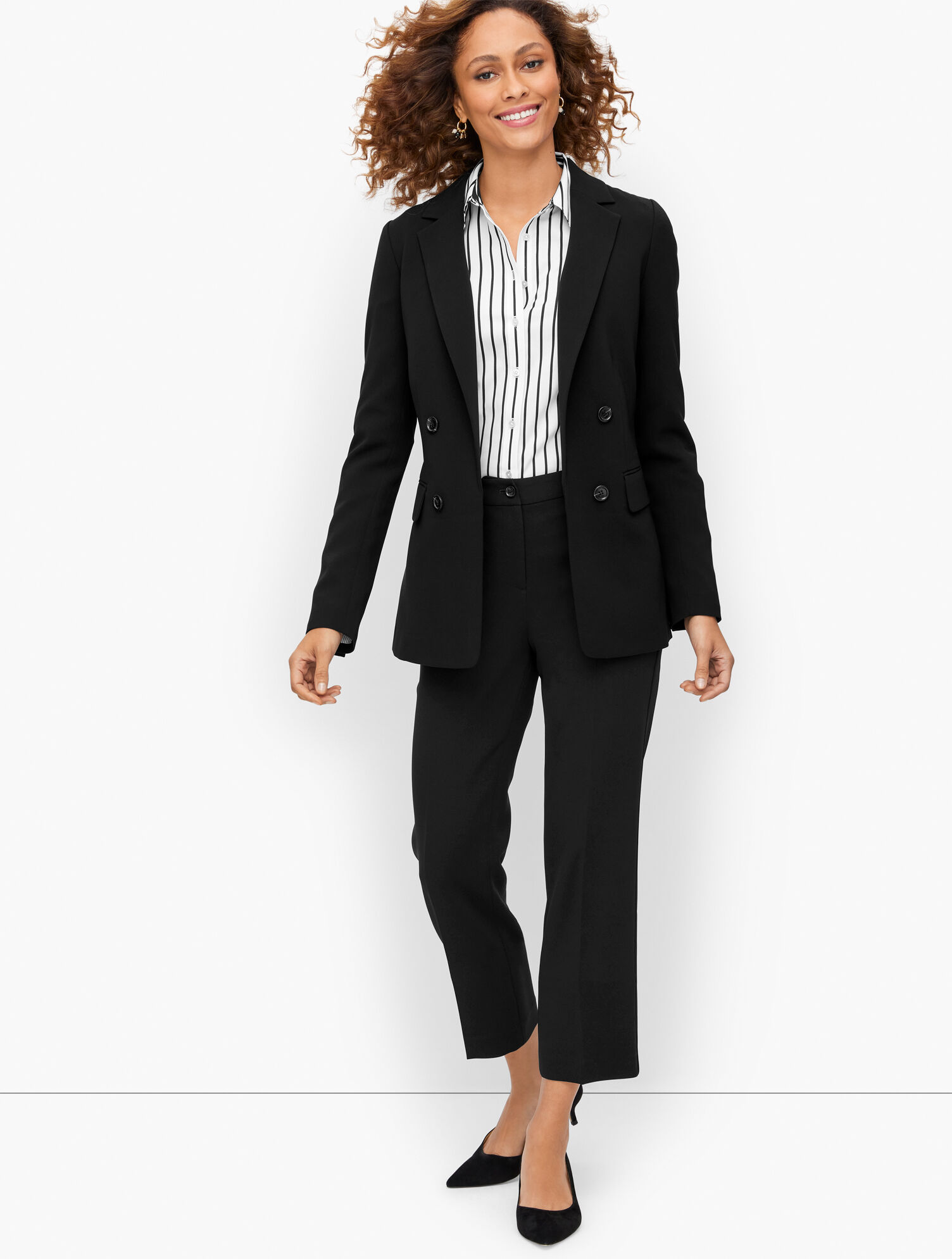 Easy Travel Demi Boot Crop Pant | Talbots