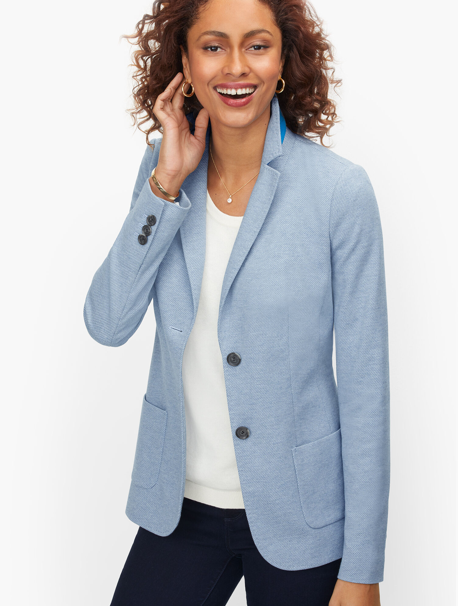 Aberdeen Knit Blazer - Ponte