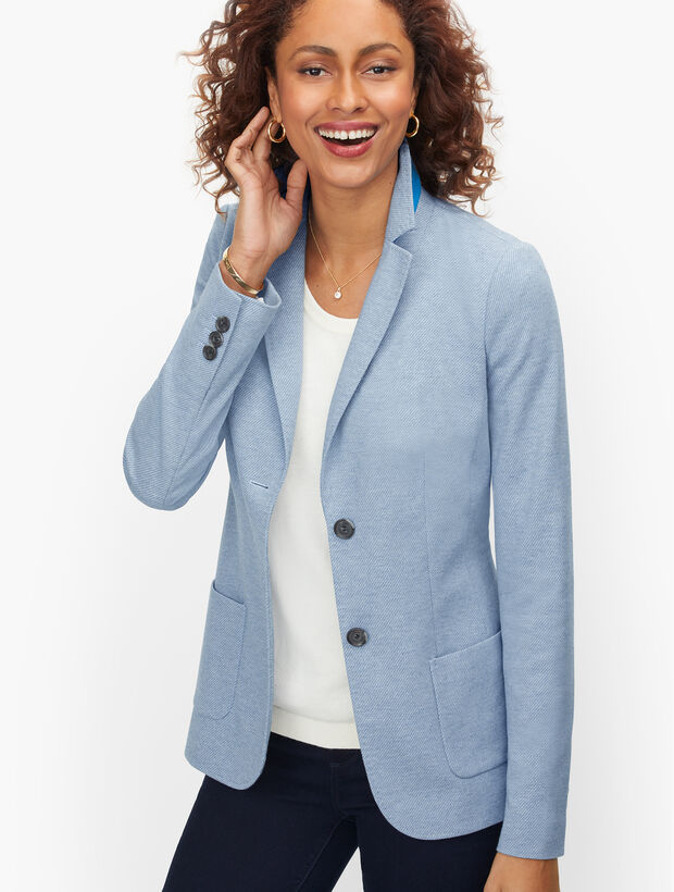 Aberdeen Knit Blazer - Ponte