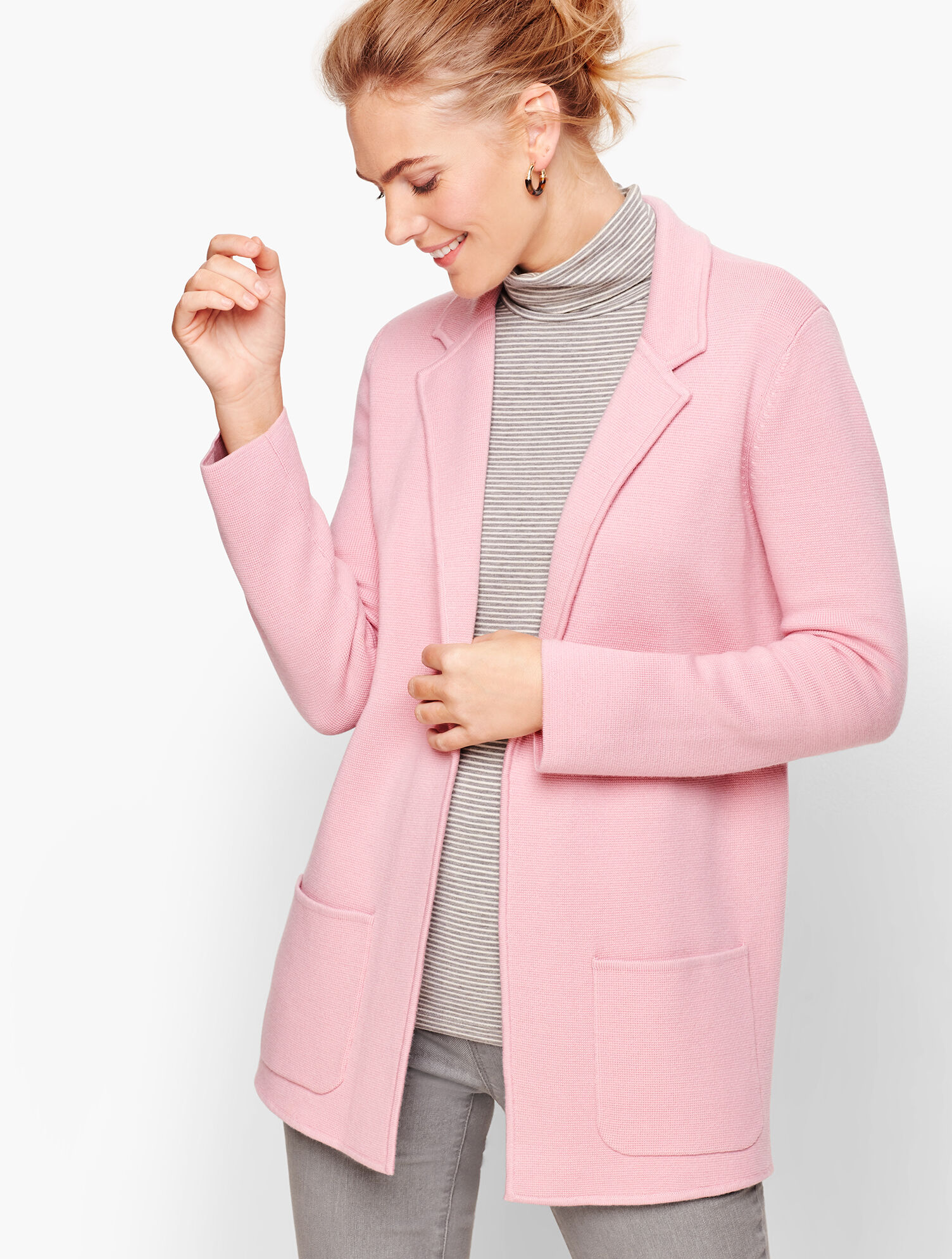 Open Sweater Blazer