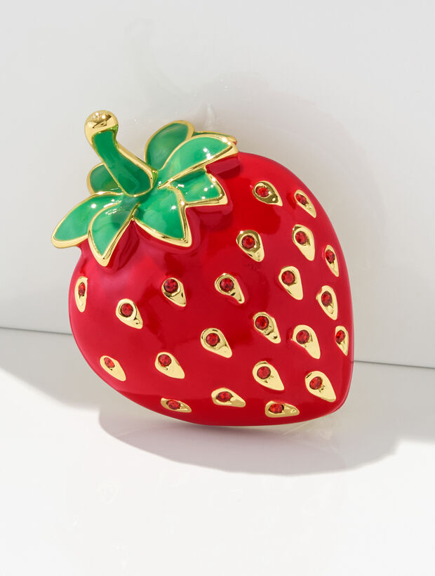 Strawberry Brooch