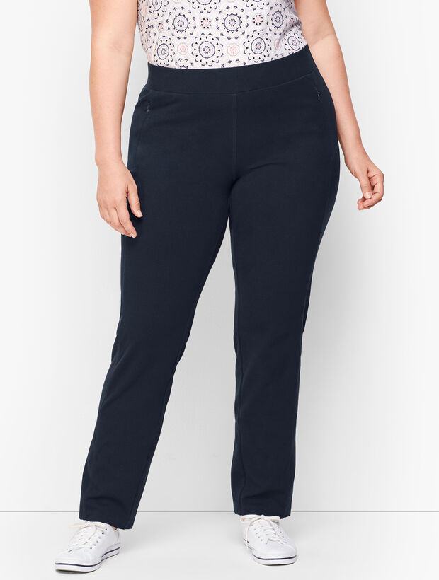 Everyday Straight Leg Yoga Pants Talbots