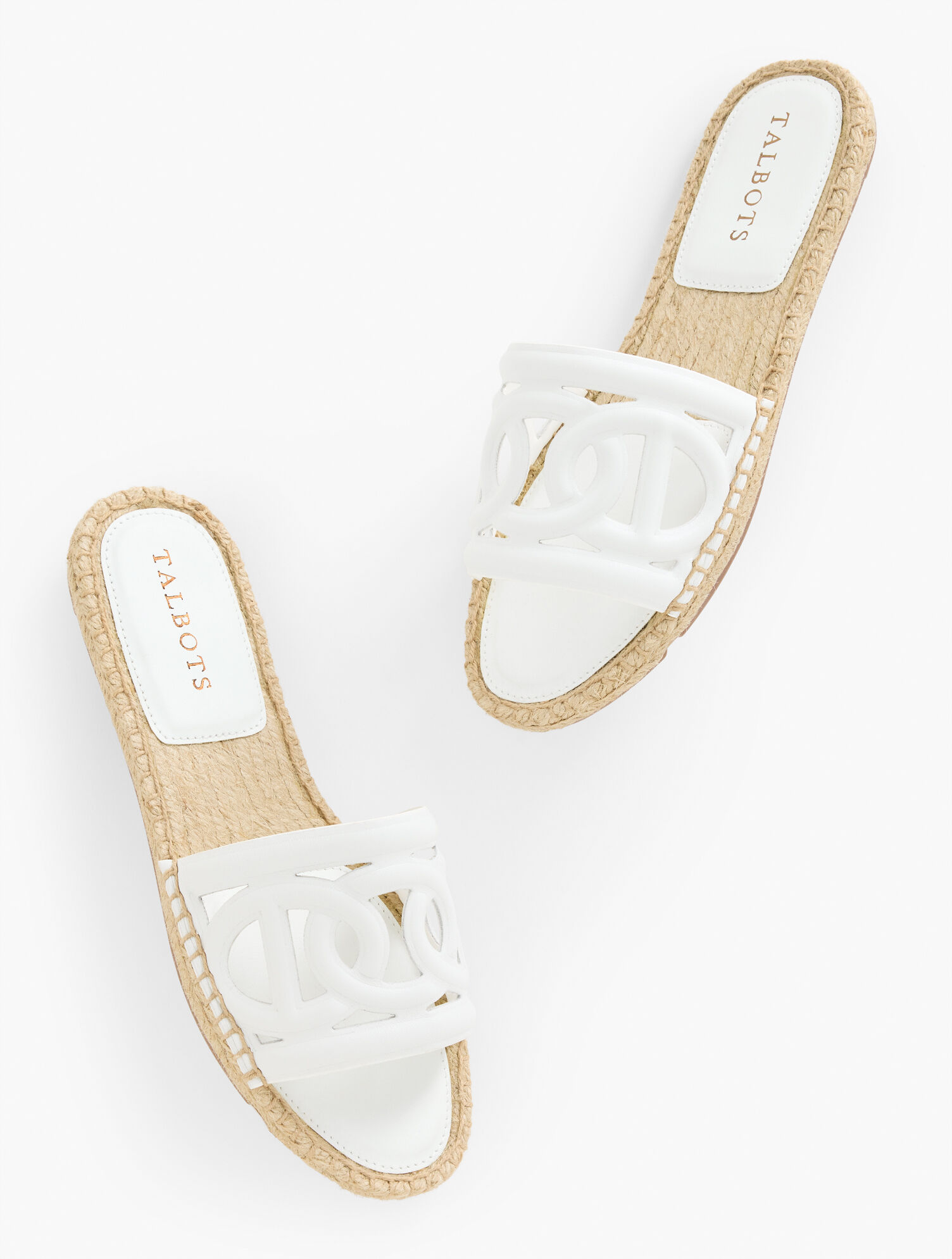 Ilyssa Links Nappa Espadrille Slides