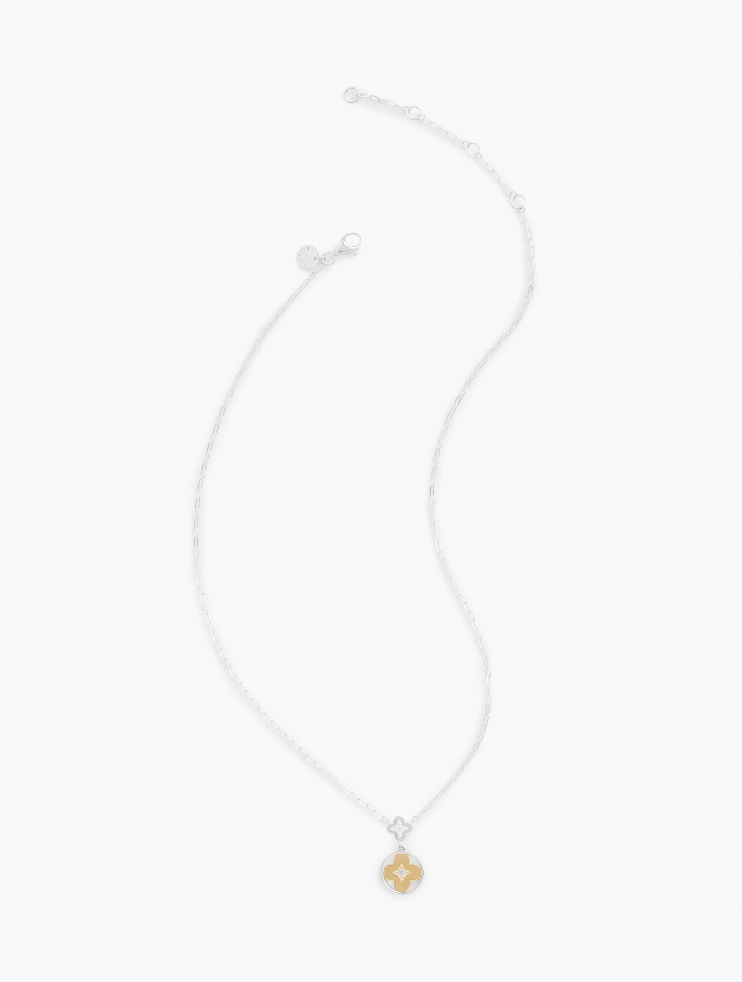 Sterling Silver Medallion Pendant