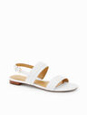 Keri Soft Nappa Sandals - Solid