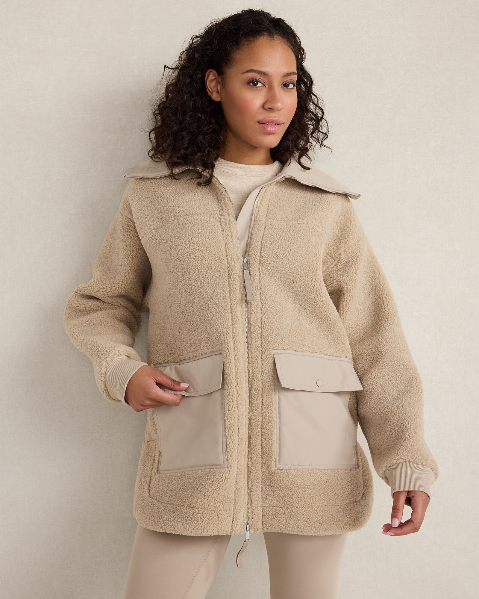 Sherpa Oversized Jacket