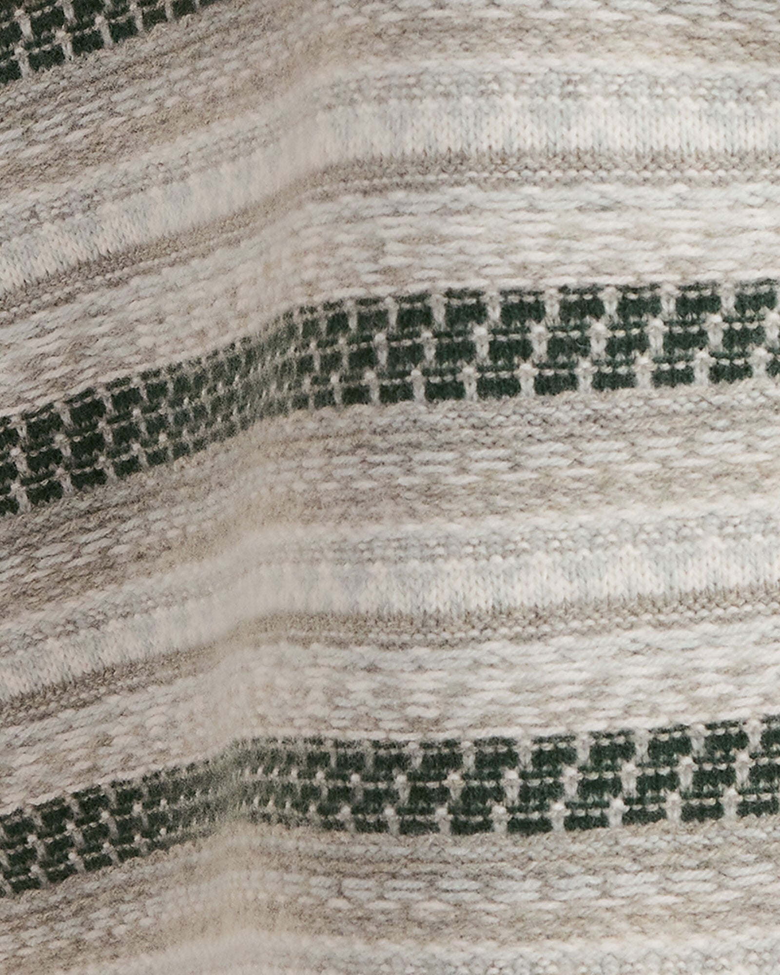 Wool Blend Fair Isle Cardigan