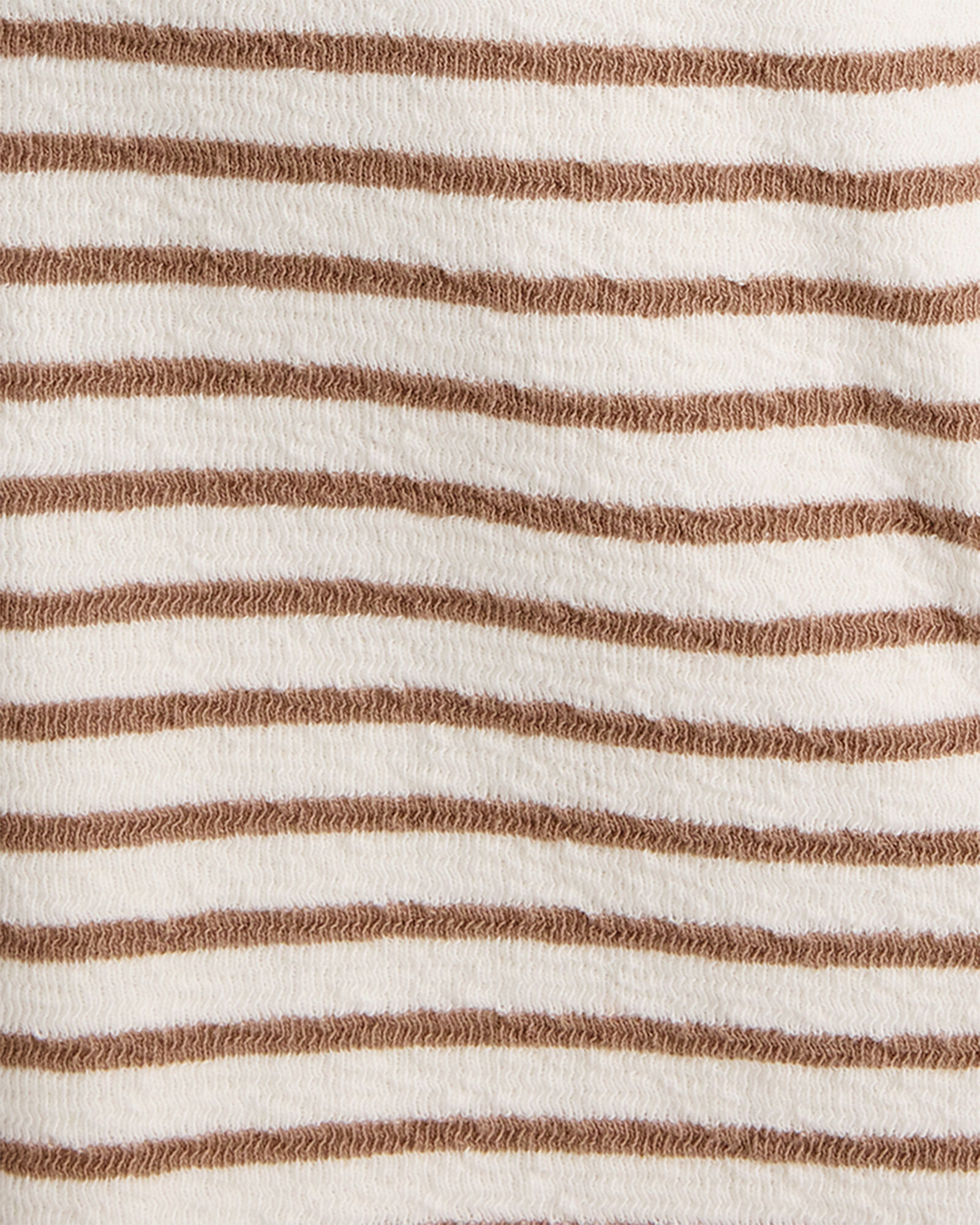 Cotton Blend Textured T-Shirt Dress
