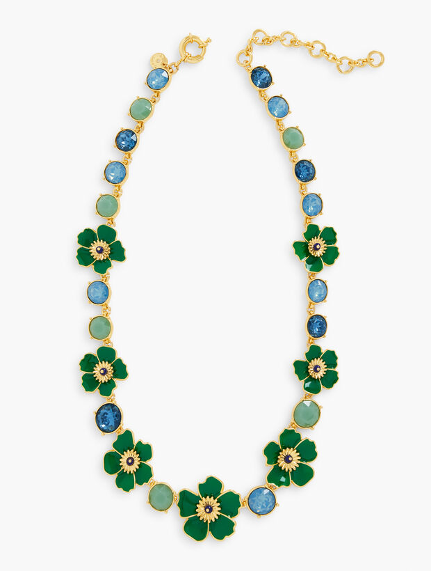 Fall Florals Statement Necklace