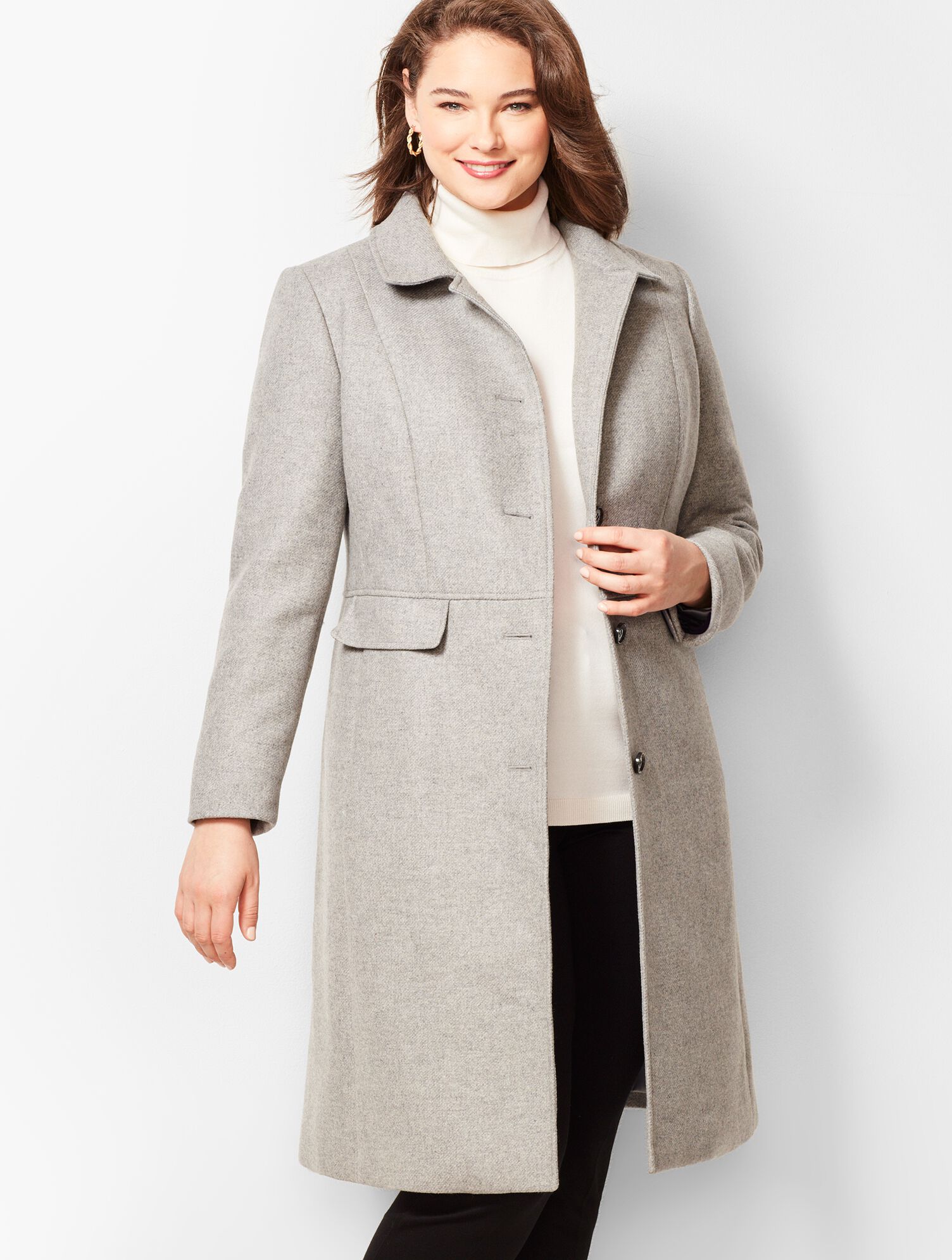 ジャケット・アウター EXAMPLE MELTON STADIUM COAT Melton Stadium Coat | Talbots
