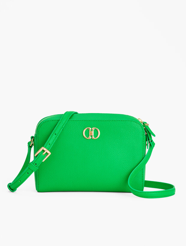 Blythe Pebble Leather Crossbody Bag Talbots