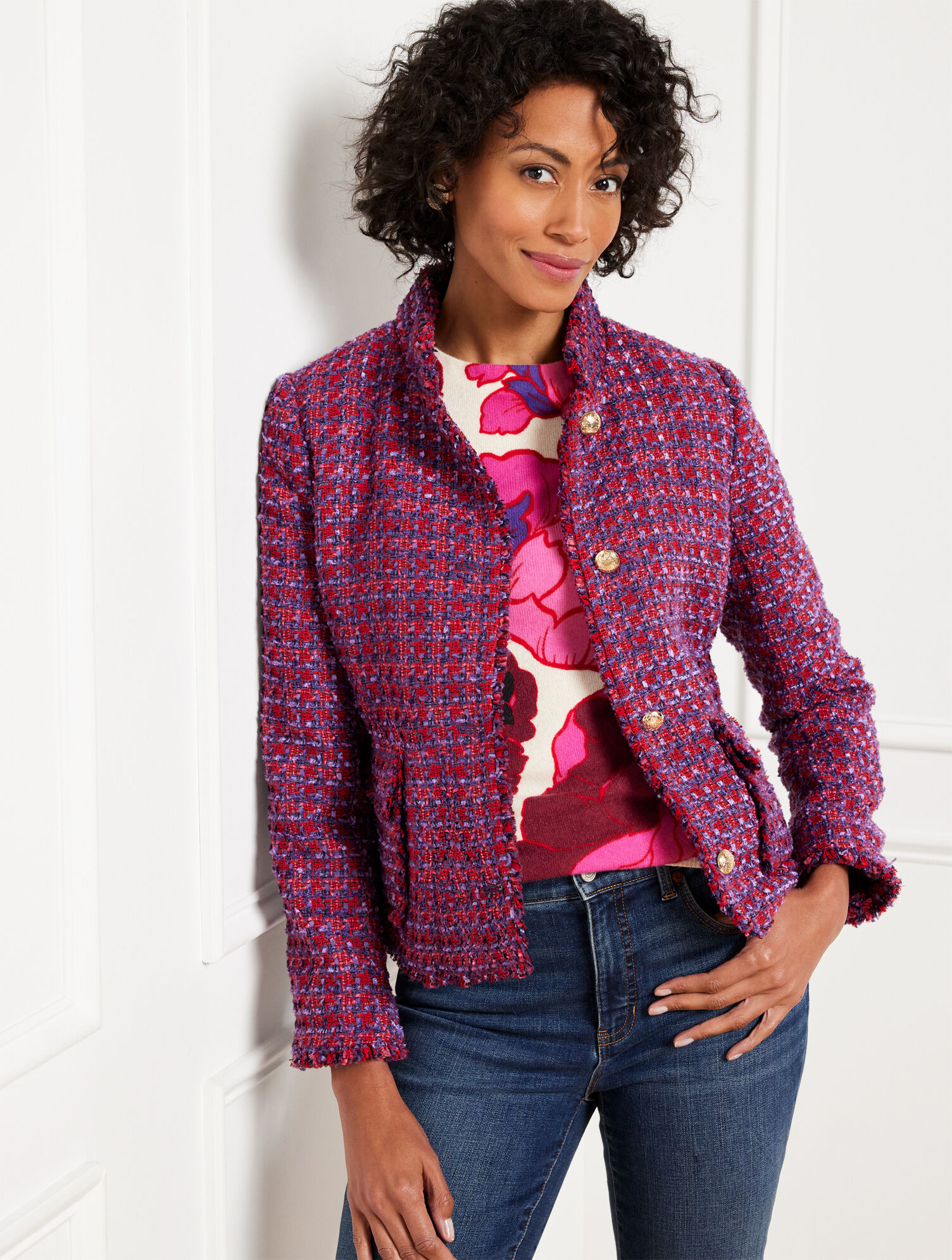 Tweed Jacket Talbots