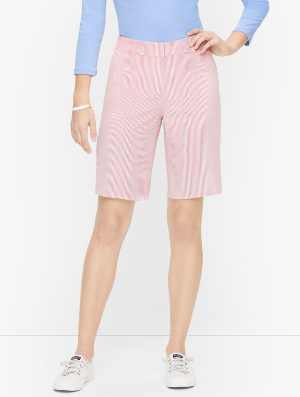 Perfect Shorts - 9" - Seersucker