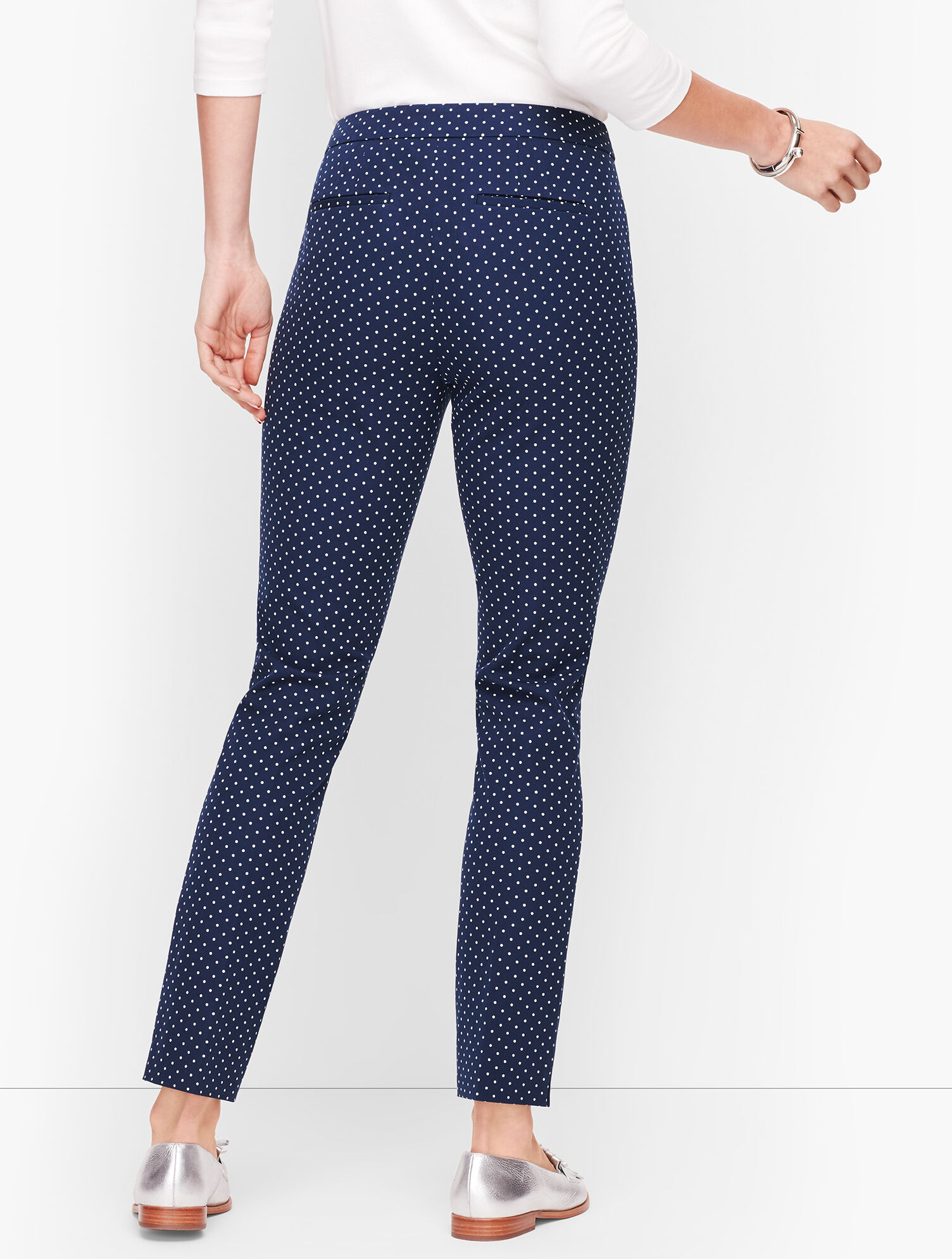 Talbots Chatham Ankle Pants - Garden Dot