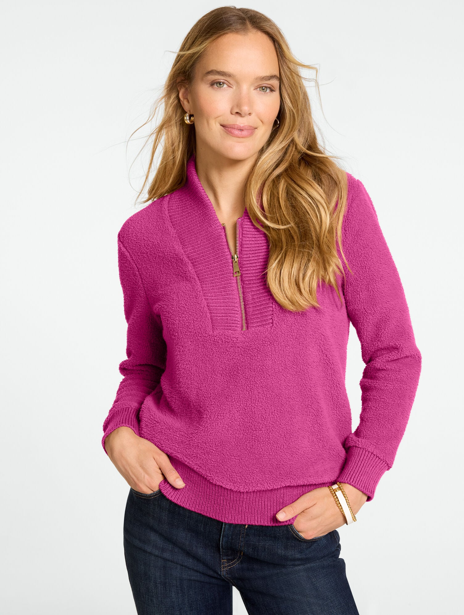 Microfleece Quarter-Zip Pullover