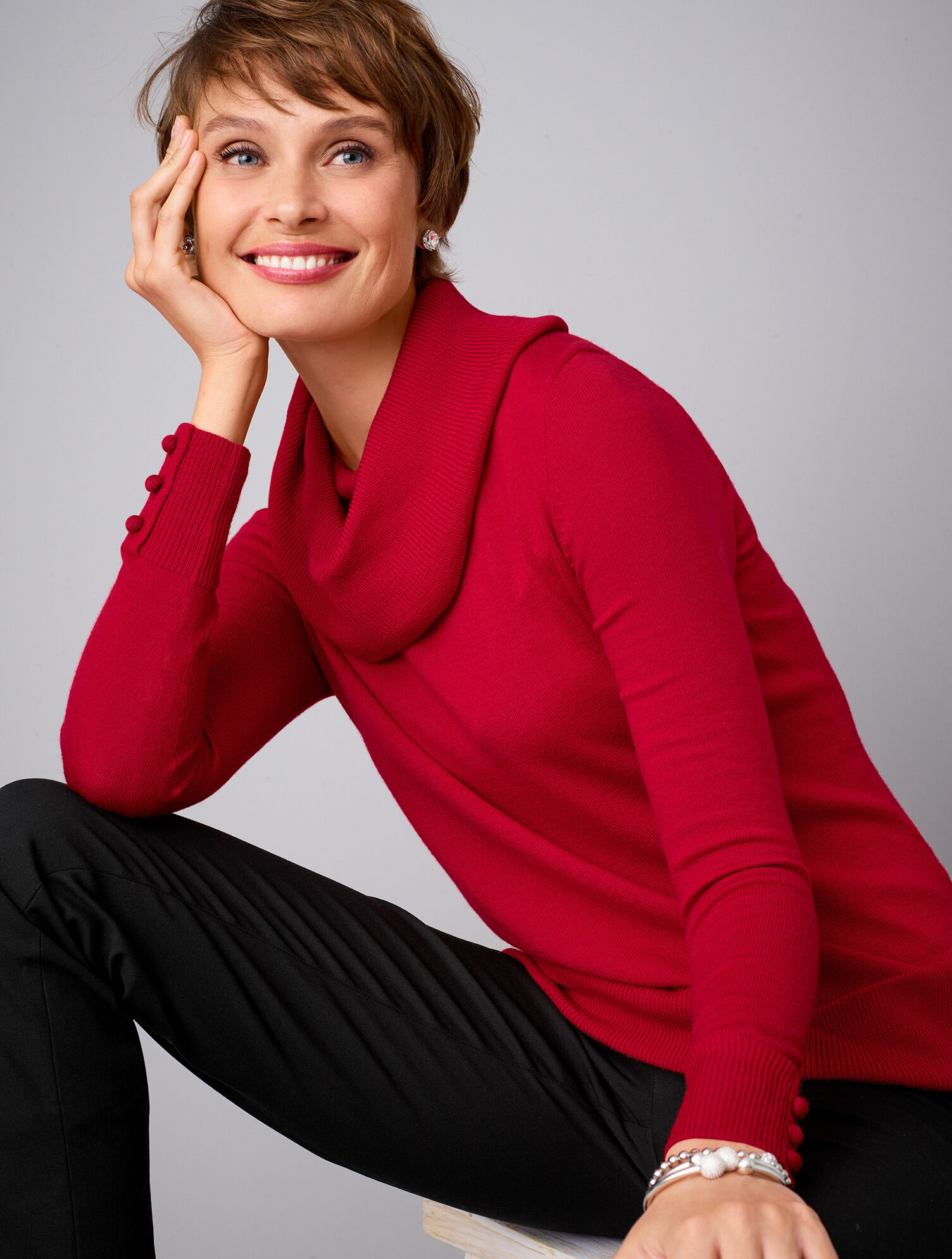Merino Cowlneck Sweater