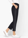 Lightweight Stretch Crops - Piped