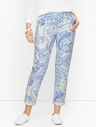 Relaxed Chinos - Watercolor Paisley