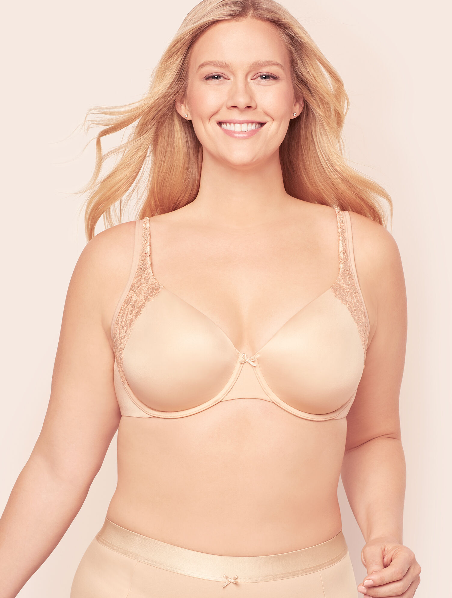 Sateen Back Smoothing Bra