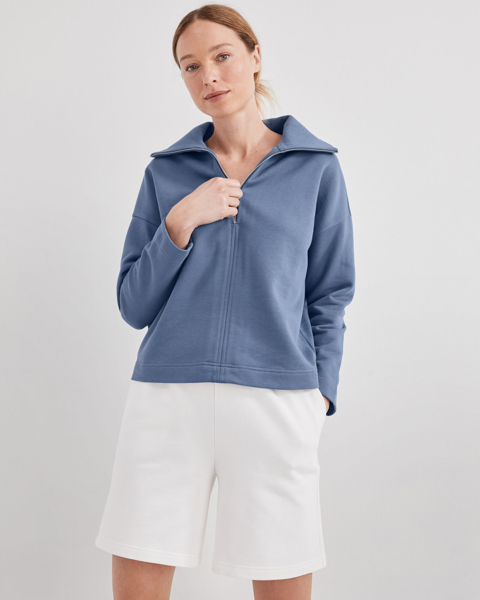 essential french terry shorts