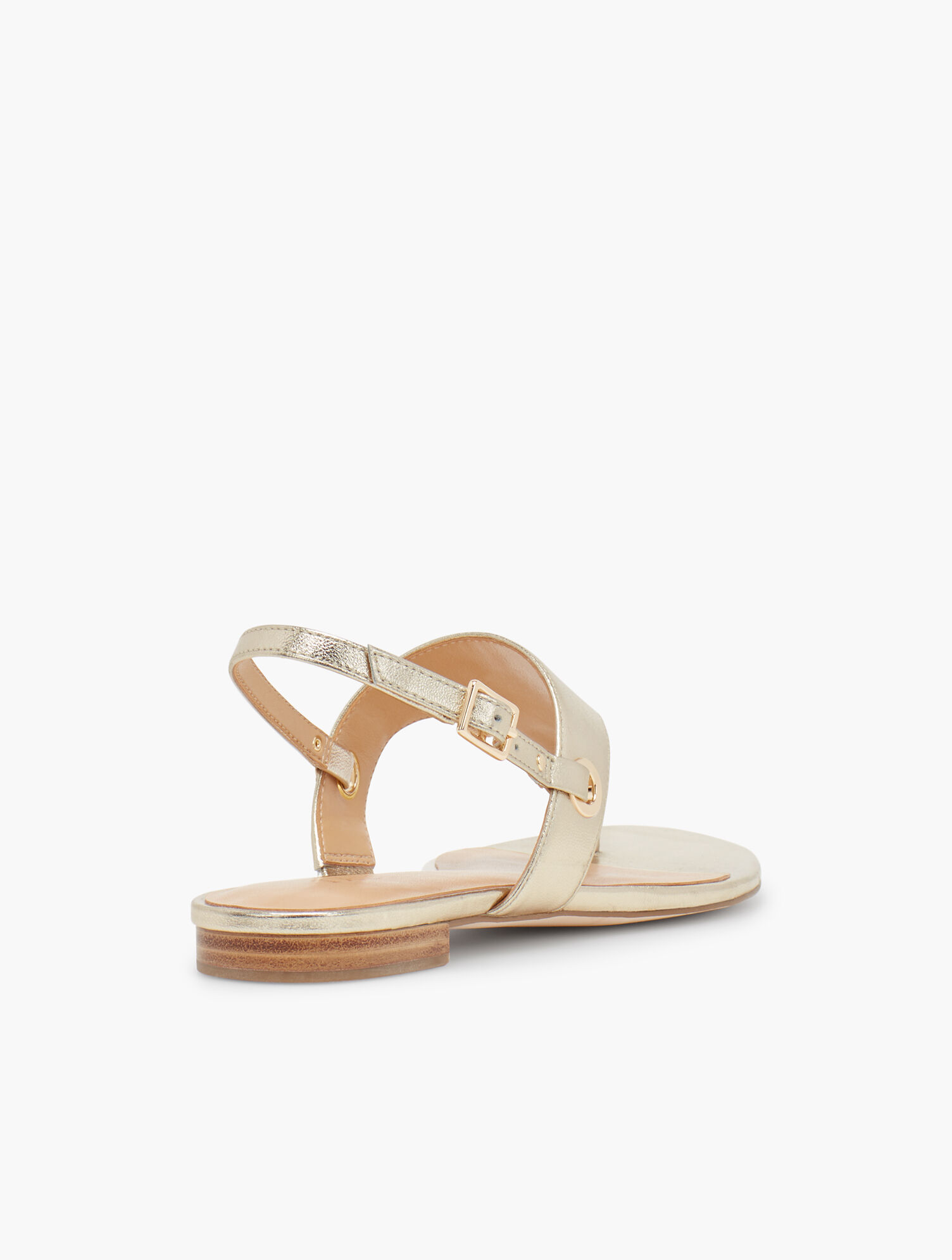 Keri Triangle Sandals - Metallic