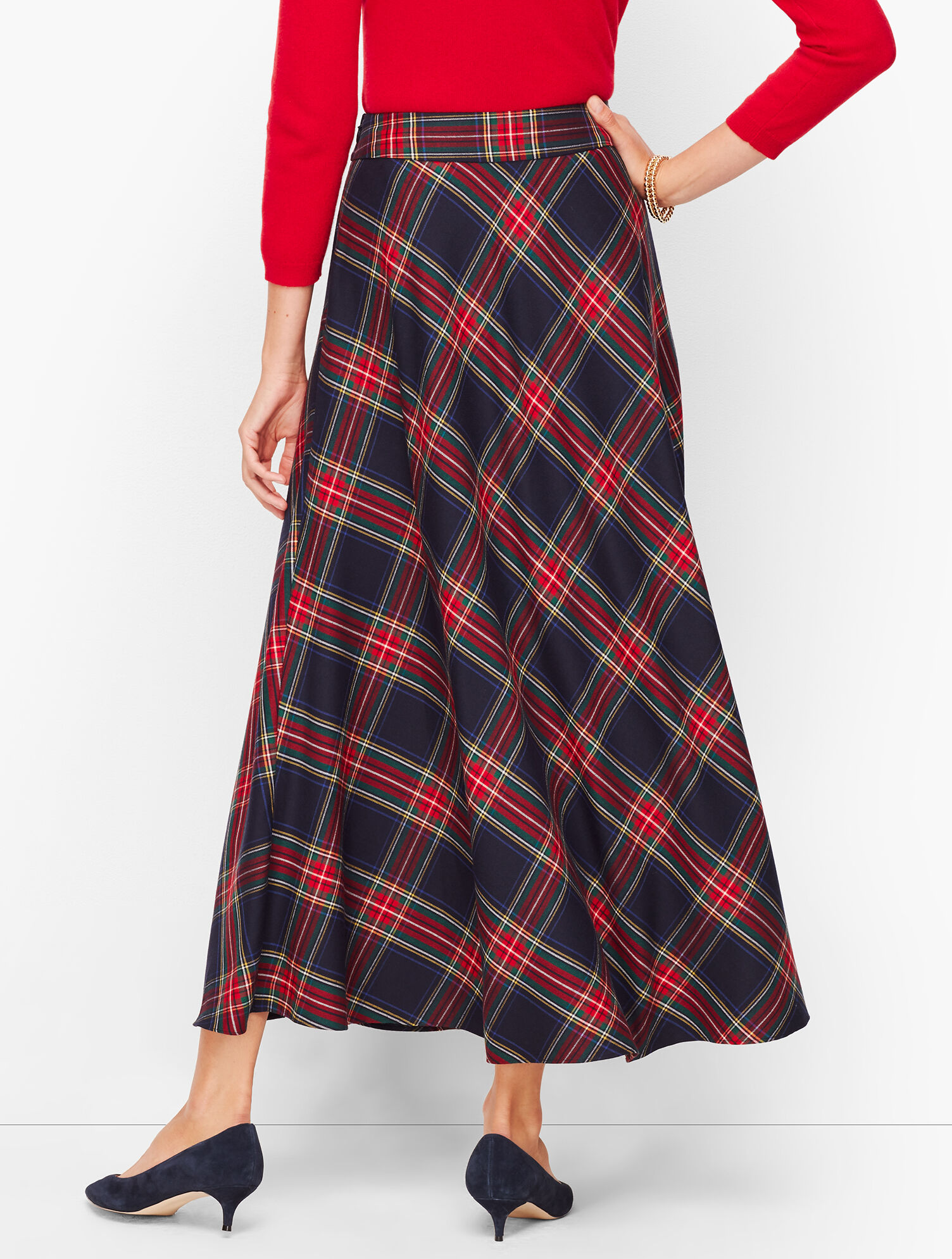 Plaid Skirt Talbots