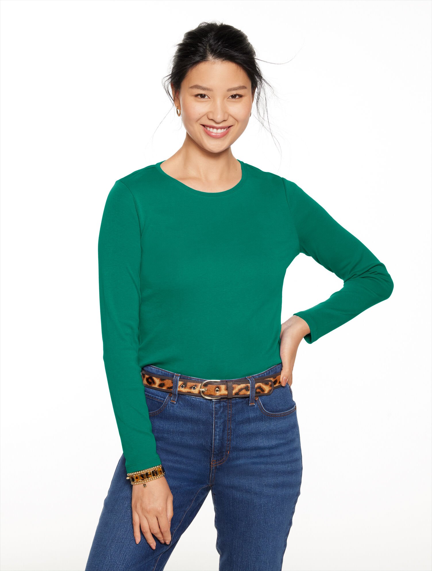 Long Sleeve Crewneck Tee