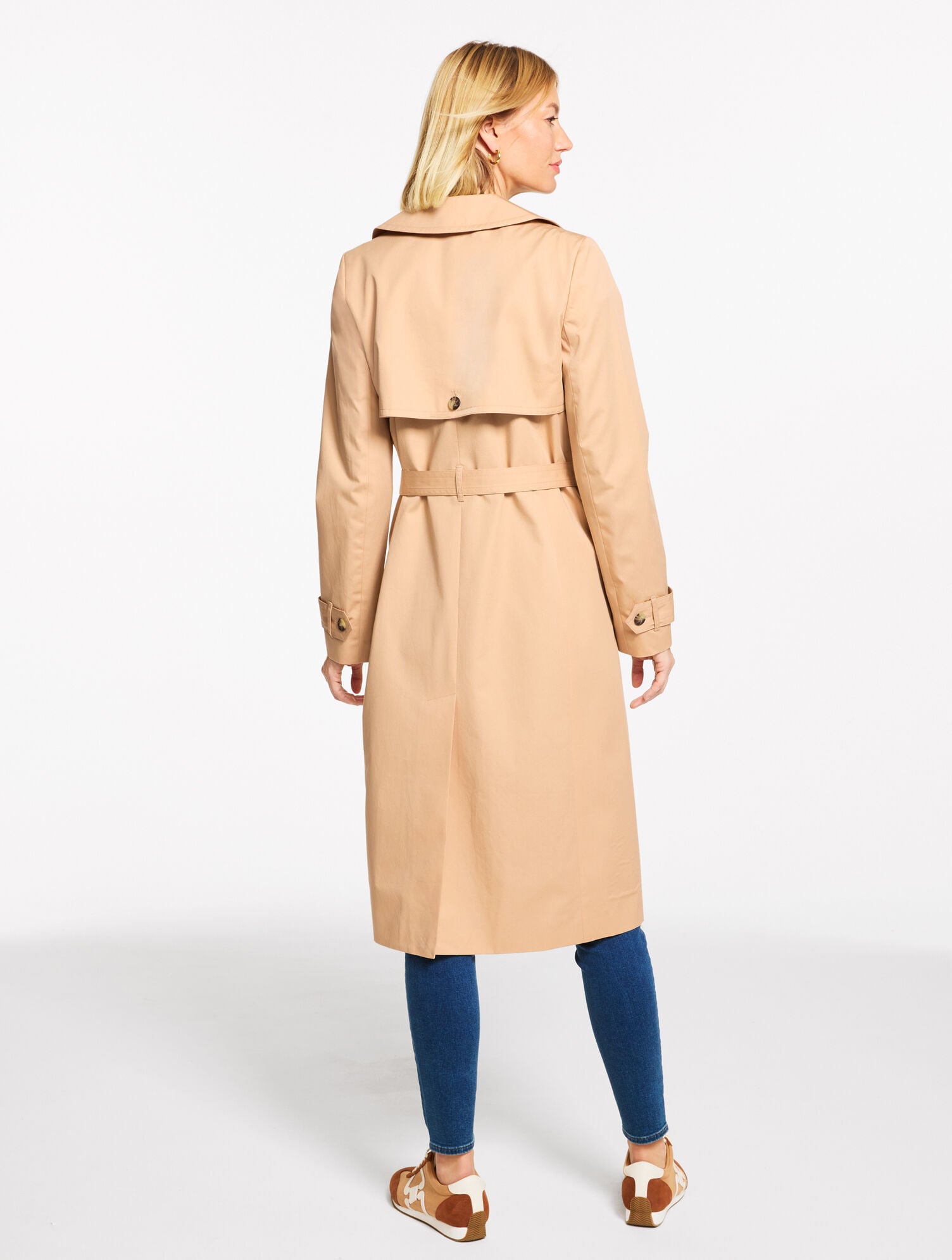 Drapey Trench Coat