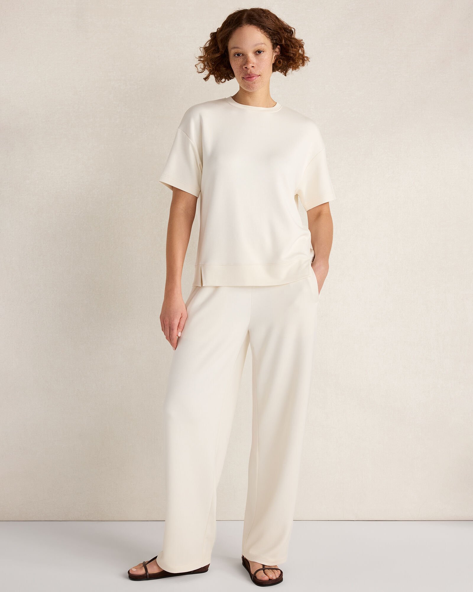 Soft Knit Short Sleeve Top