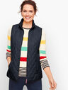 Diamond Quilted Vest - Solid