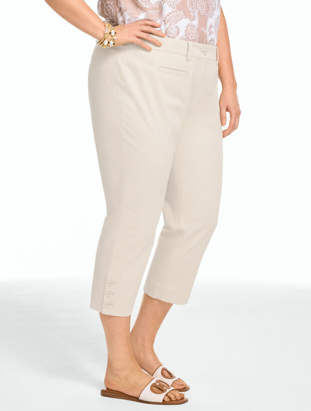 Heritage Twill Capri Pants