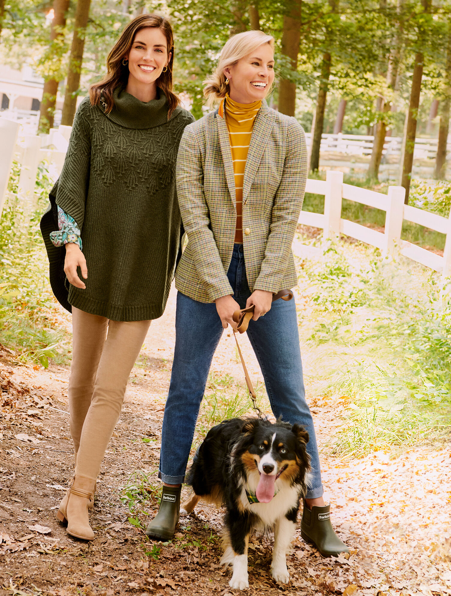 Pointelle Stitch Round Poncho