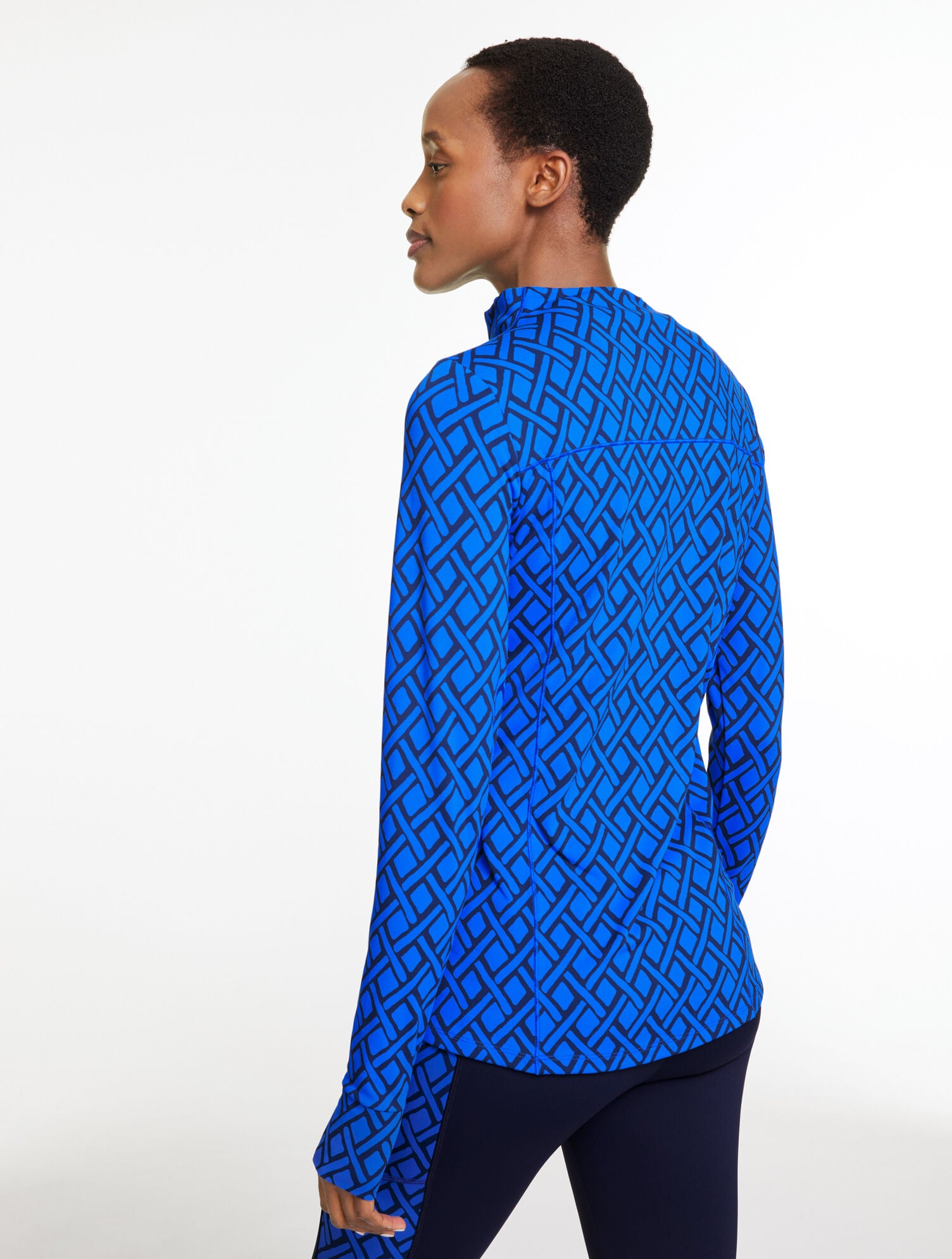 Performance Compression Half-Zip Pullover - Tennis Net
