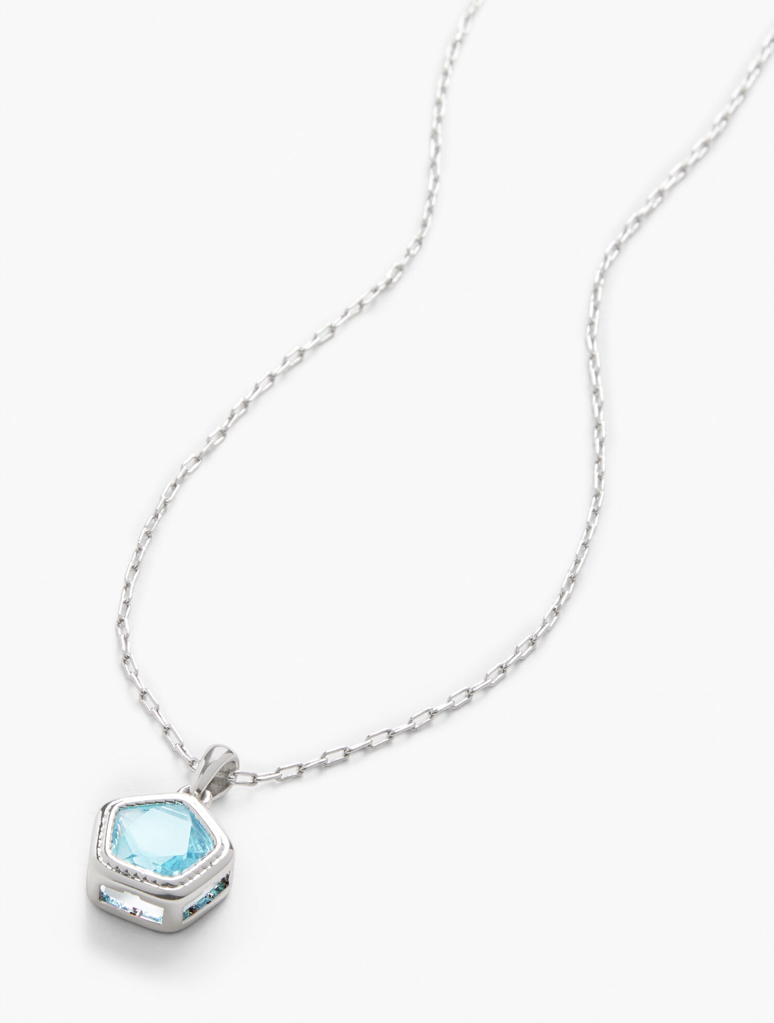 Aqua Sparkle Necklace And Earrings Gift Set
