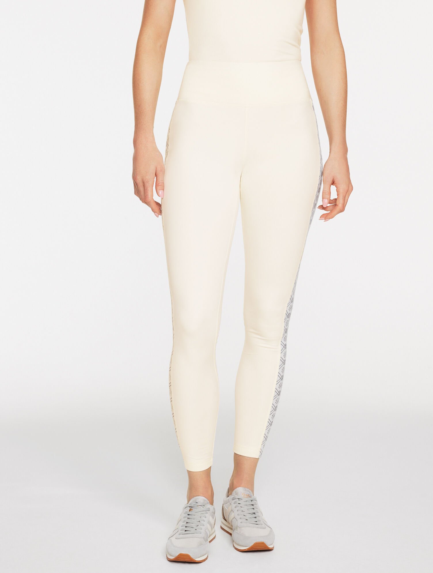 Fleeceback Leggings - Alpine Jacquard