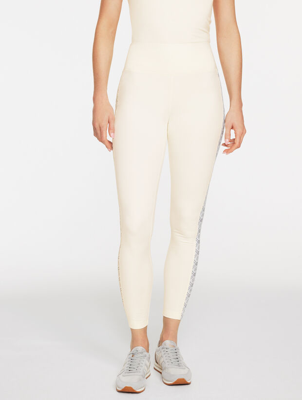 Fleeceback Leggings - Alpine Jacquard