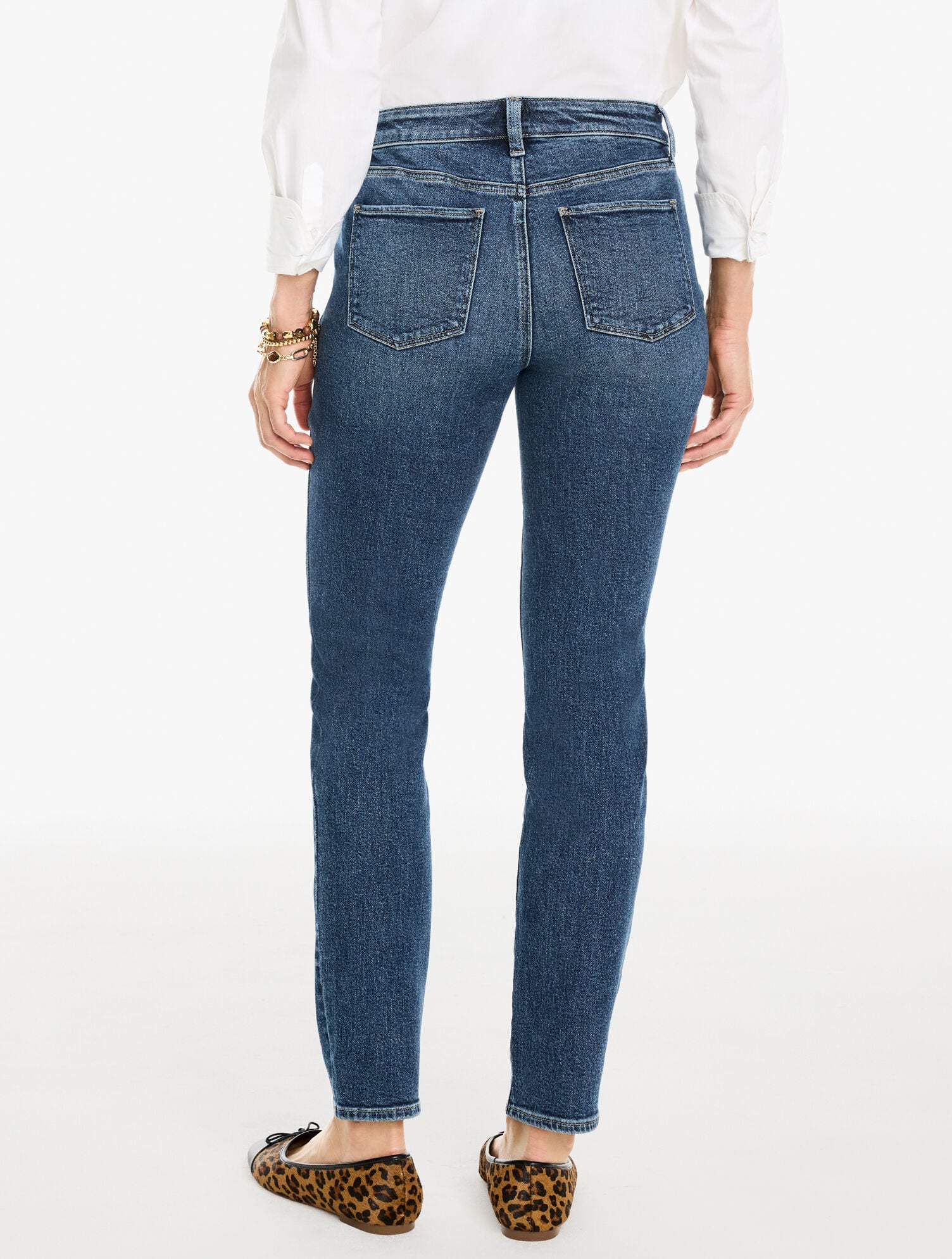 Slim Ankle Jeans - Pomona Wash
