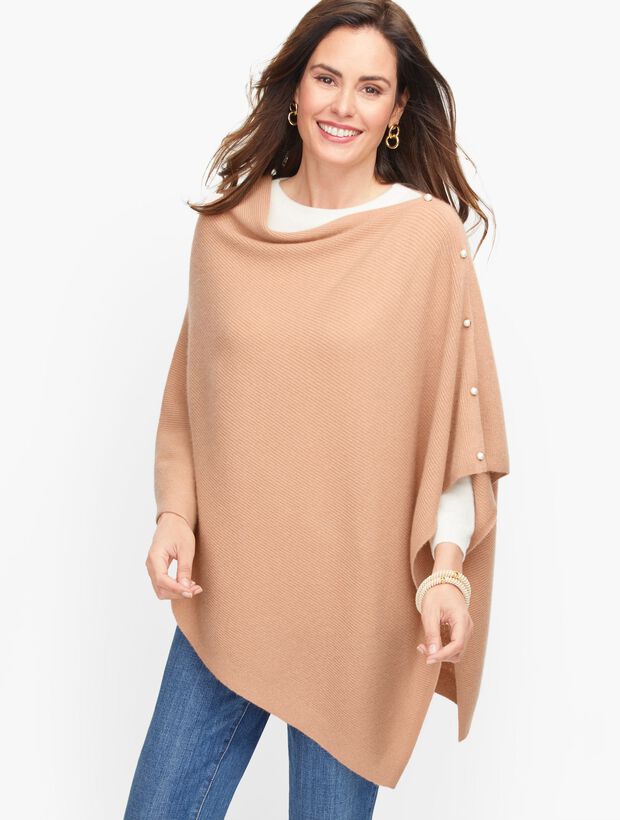 Pure Cashmere Poncho