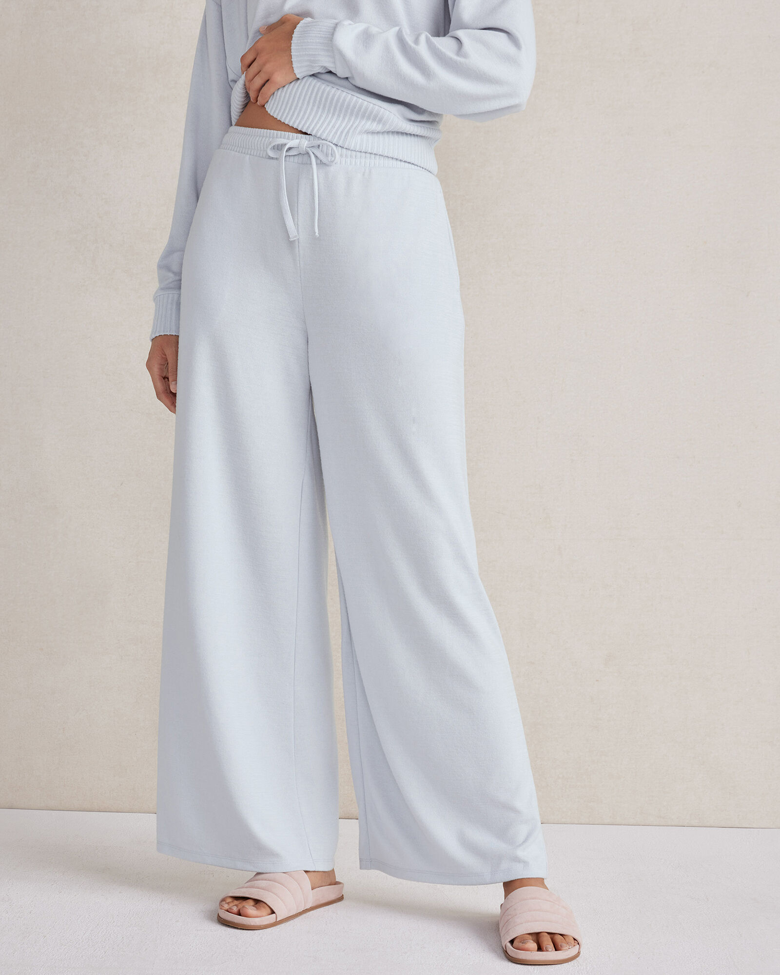 Knitted Wide-Leg Pants main image 0