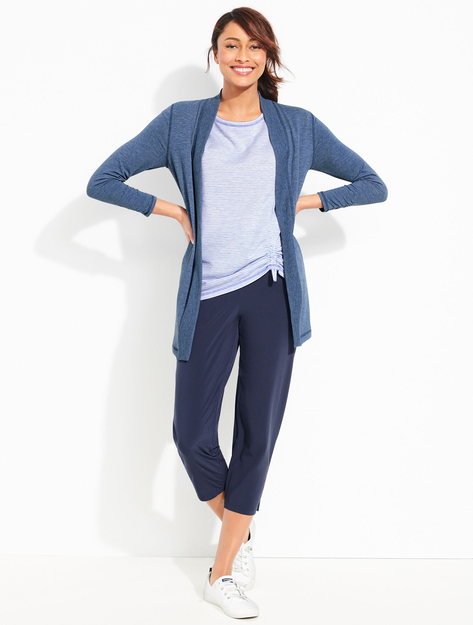French Terry Flyaway Cardigan
