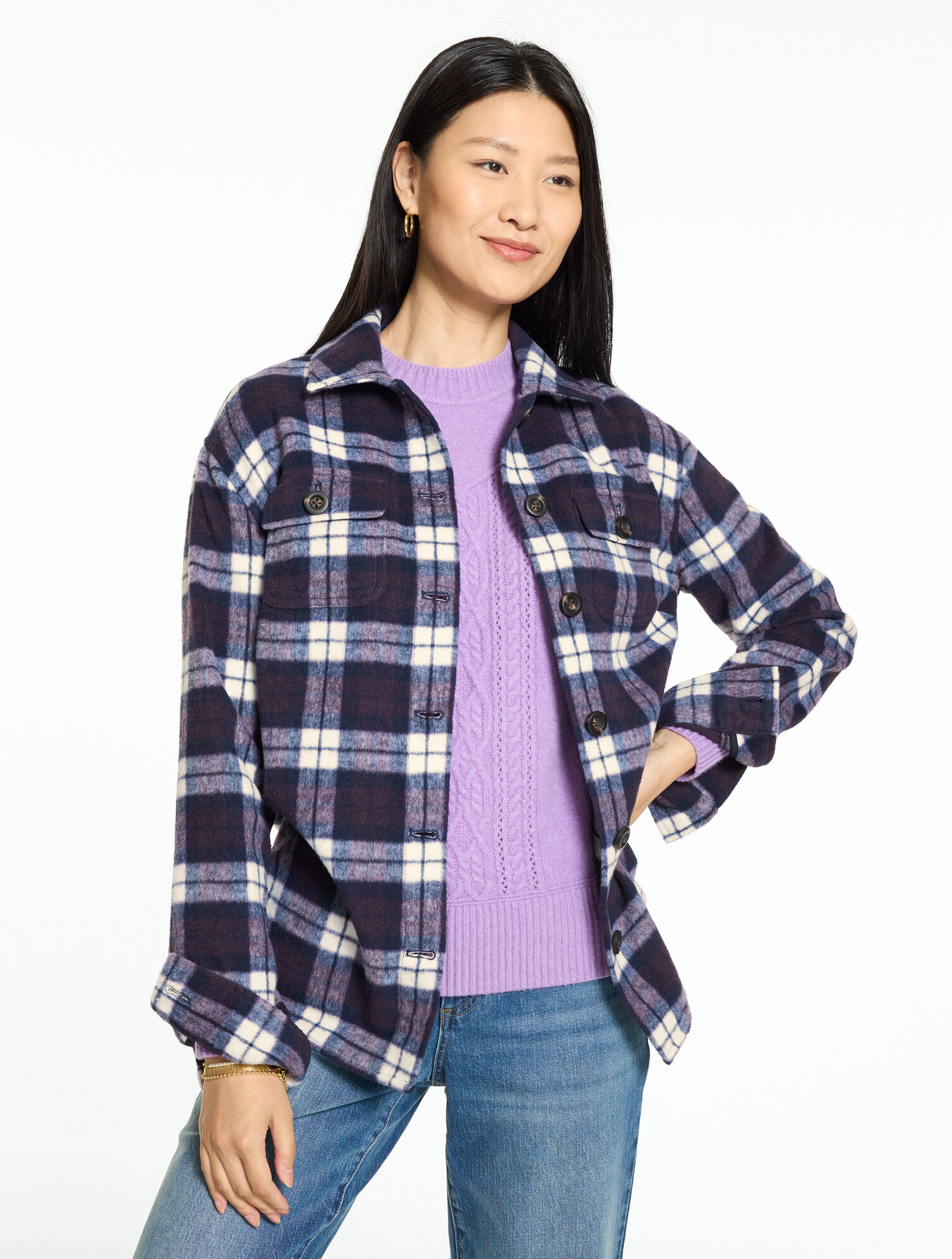 Shirt Jacket - Hunting Plaid