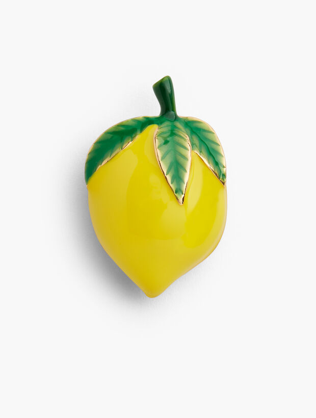 Lemon Brooch