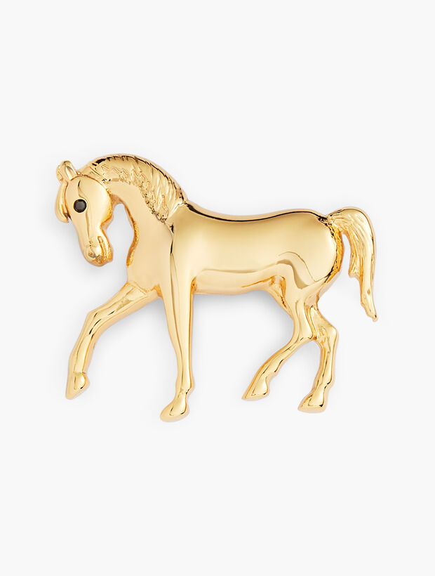 Prancing Horse Brooch