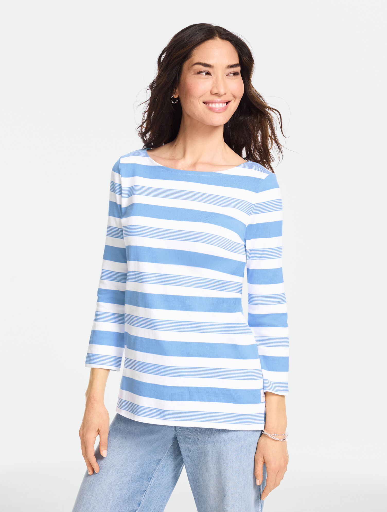 Authentic Talbots Tee - Delila Stripe