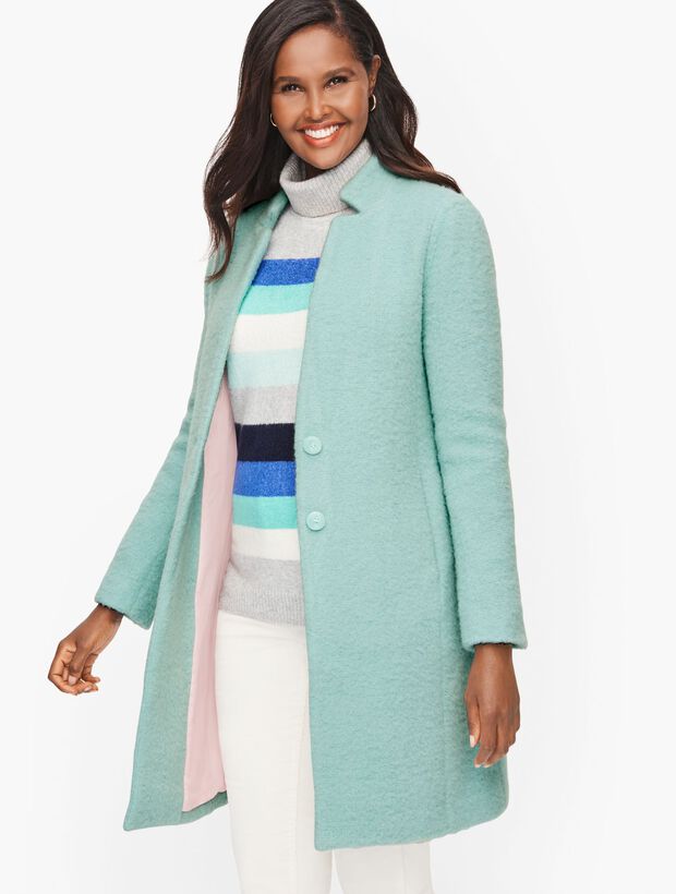 Brushed Wool Coat