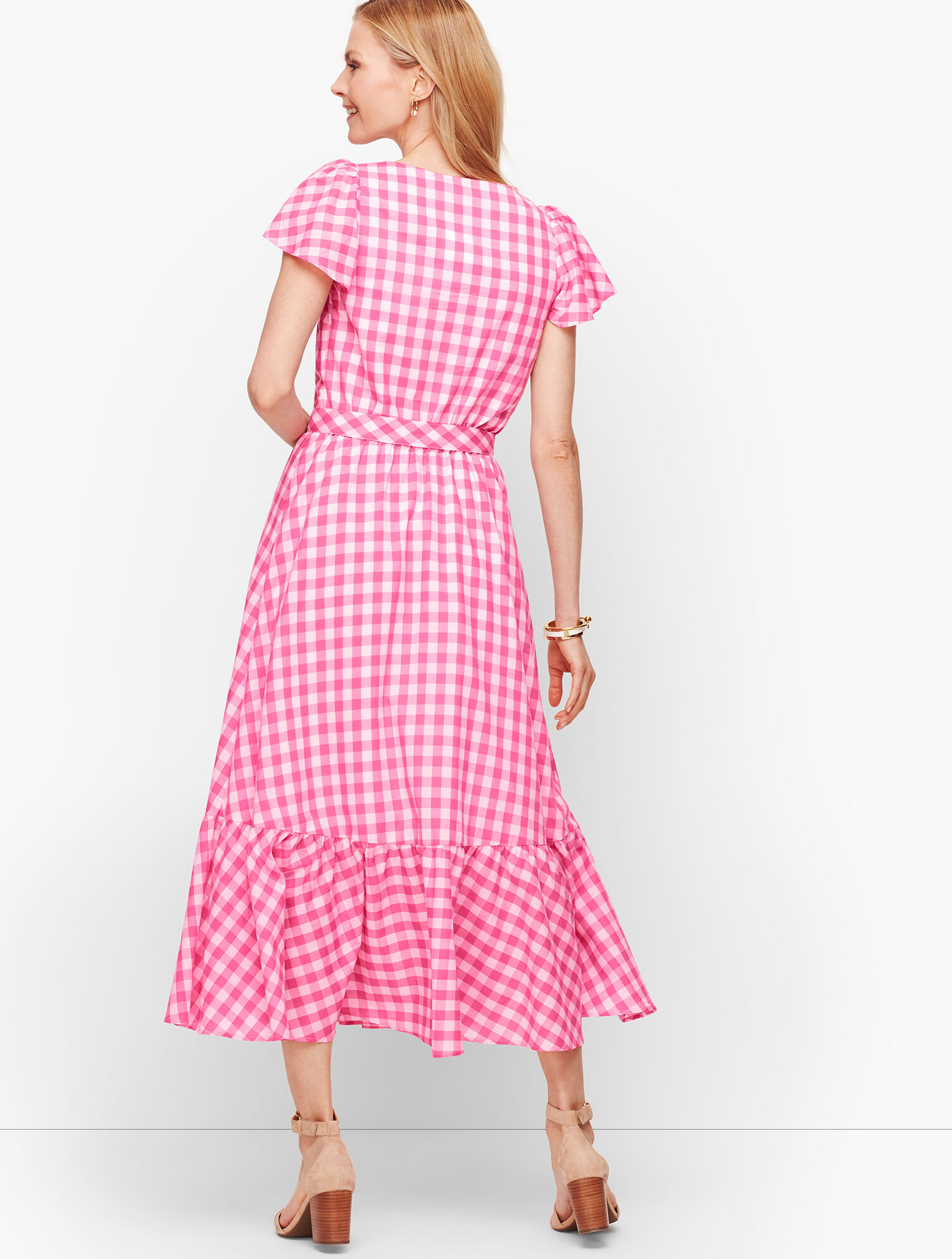 Gingham Maxi Dress