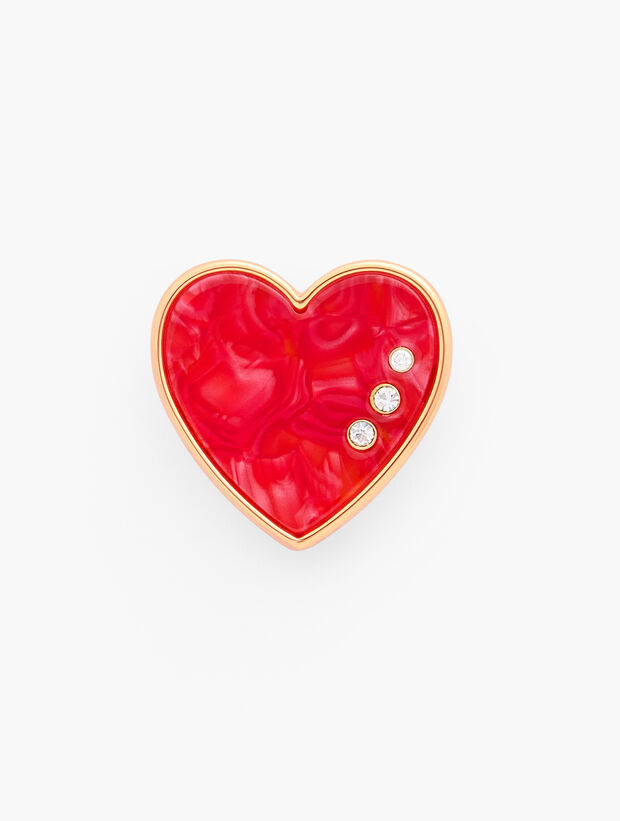 Heart Brooch